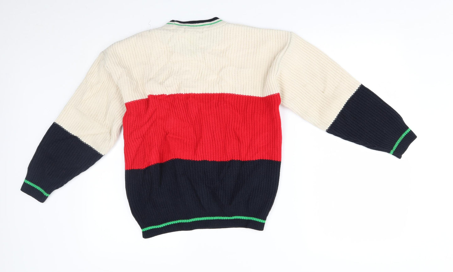 M&S Boys Beige   Pullover Jumper Size 11-12 Years  - rowing challenge cup