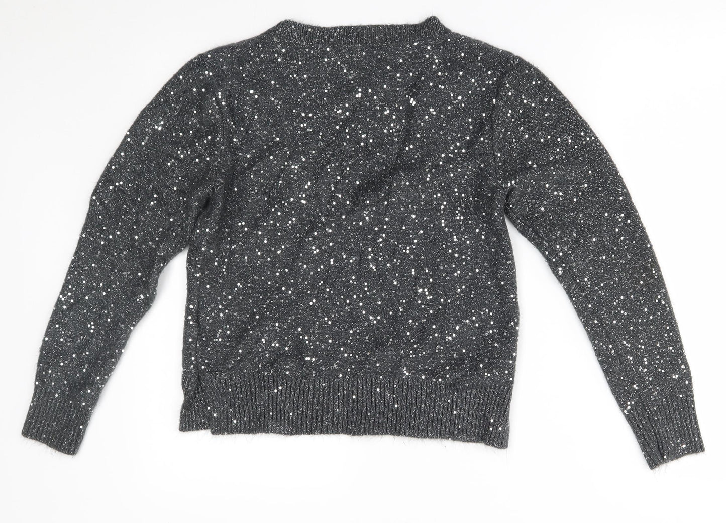 Oasis Womens Grey   Pullover Jumper Size L