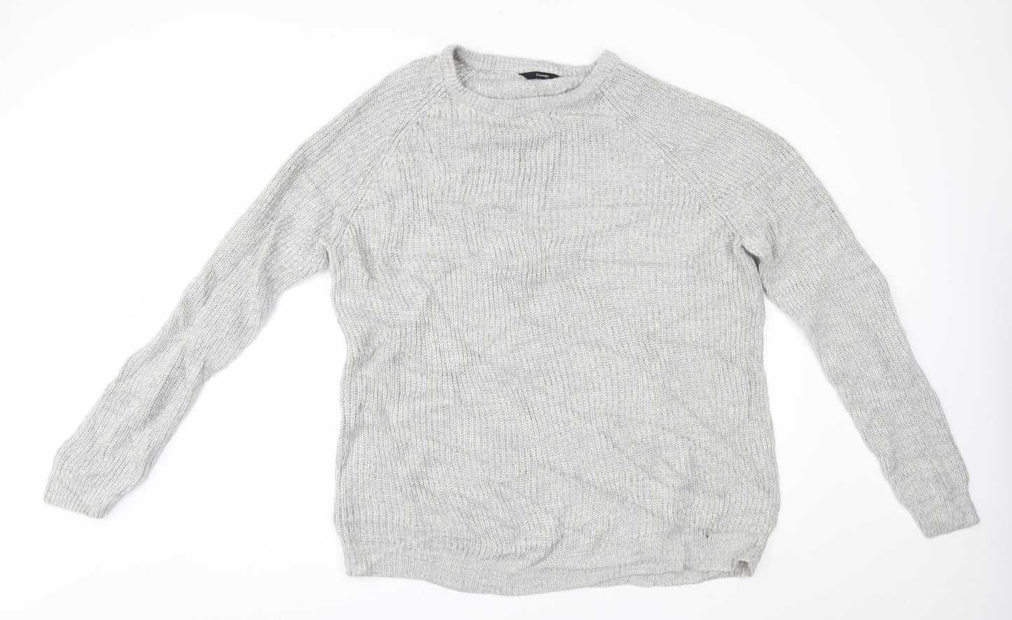 George Mens Grey   Pullover Jumper Size XL