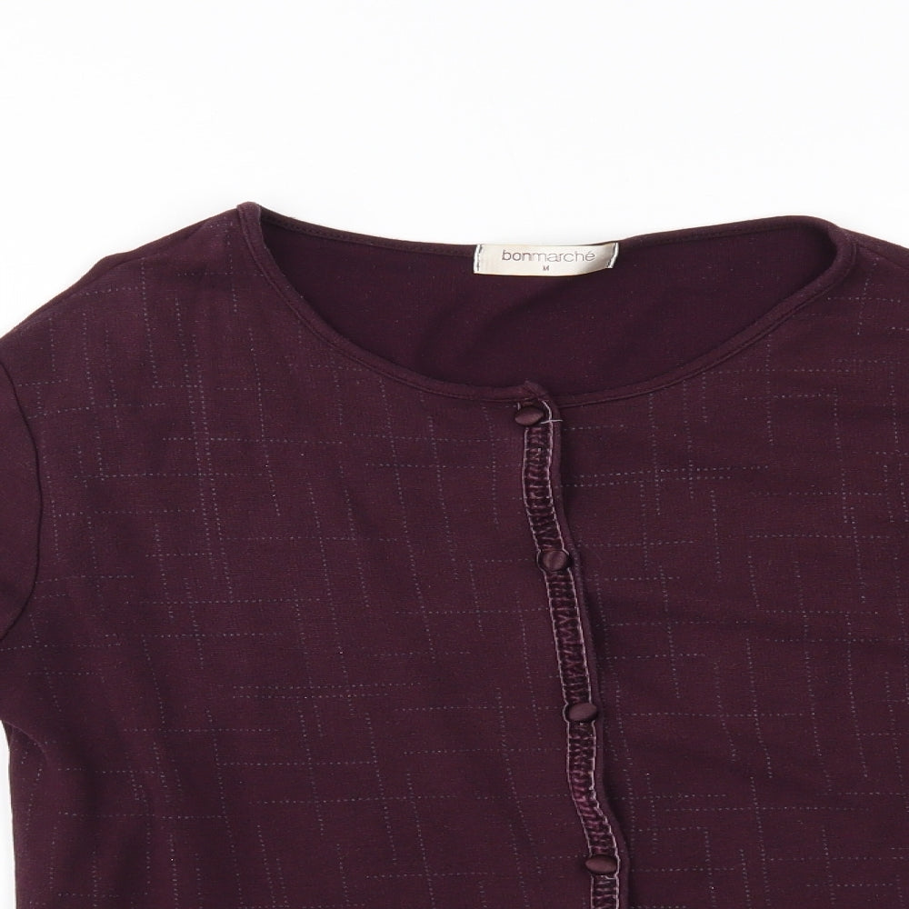 bonmarche Womens Red   Cardigan Jumper Size M