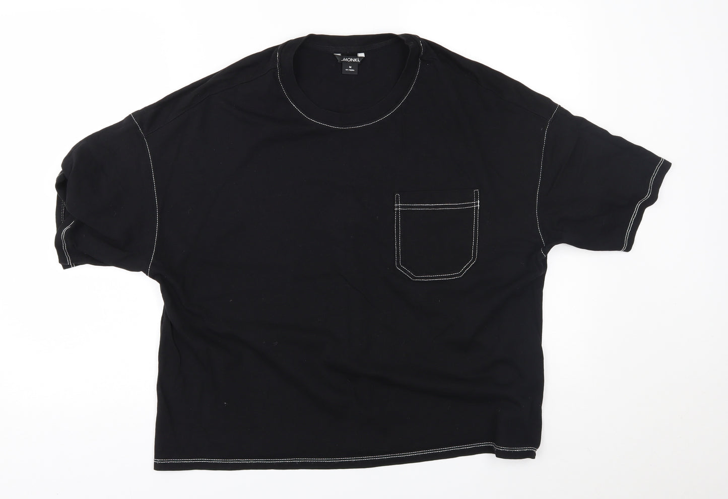 monkl Womens Black   Basic T-Shirt Size M