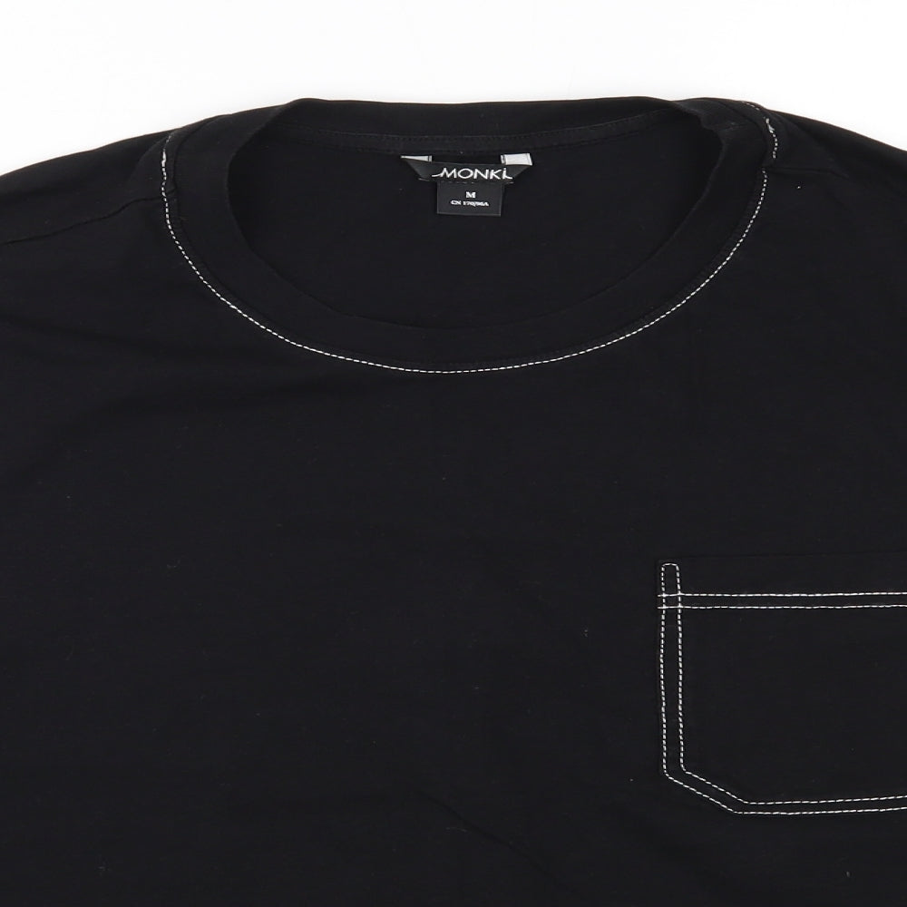 monkl Womens Black   Basic T-Shirt Size M