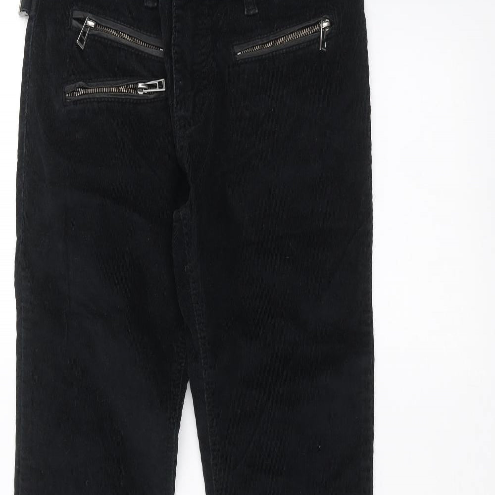 Zadig & Voltaire Womens Black   Straight Jeans Size 8 L31 in