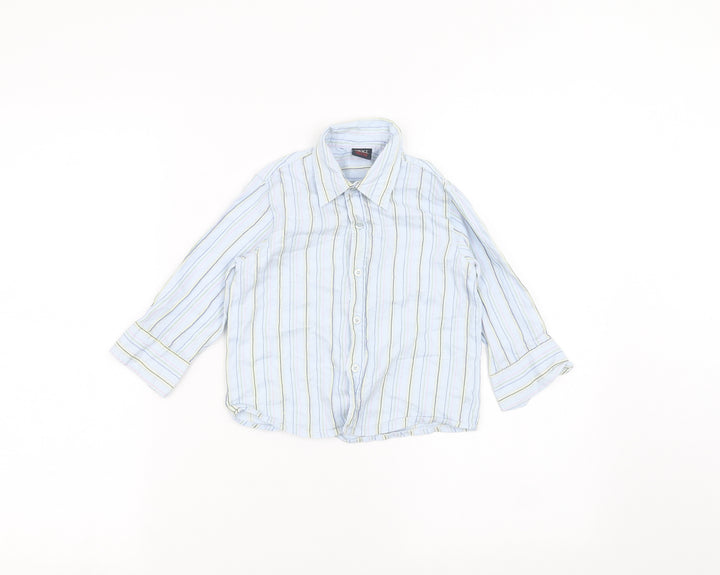 NEXT Baby Blue   Basic Button-Up Size 12-18 Months