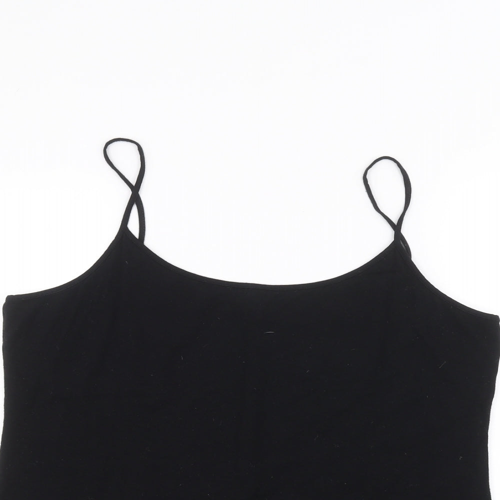 Marks and Spencer Womens Black   Basic T-Shirt Size 20