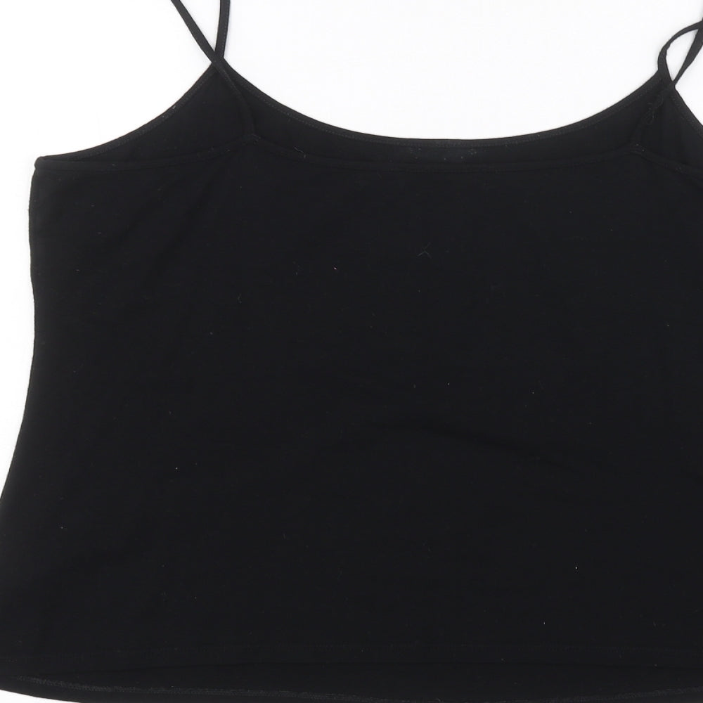 Marks and Spencer Womens Black   Basic T-Shirt Size 20