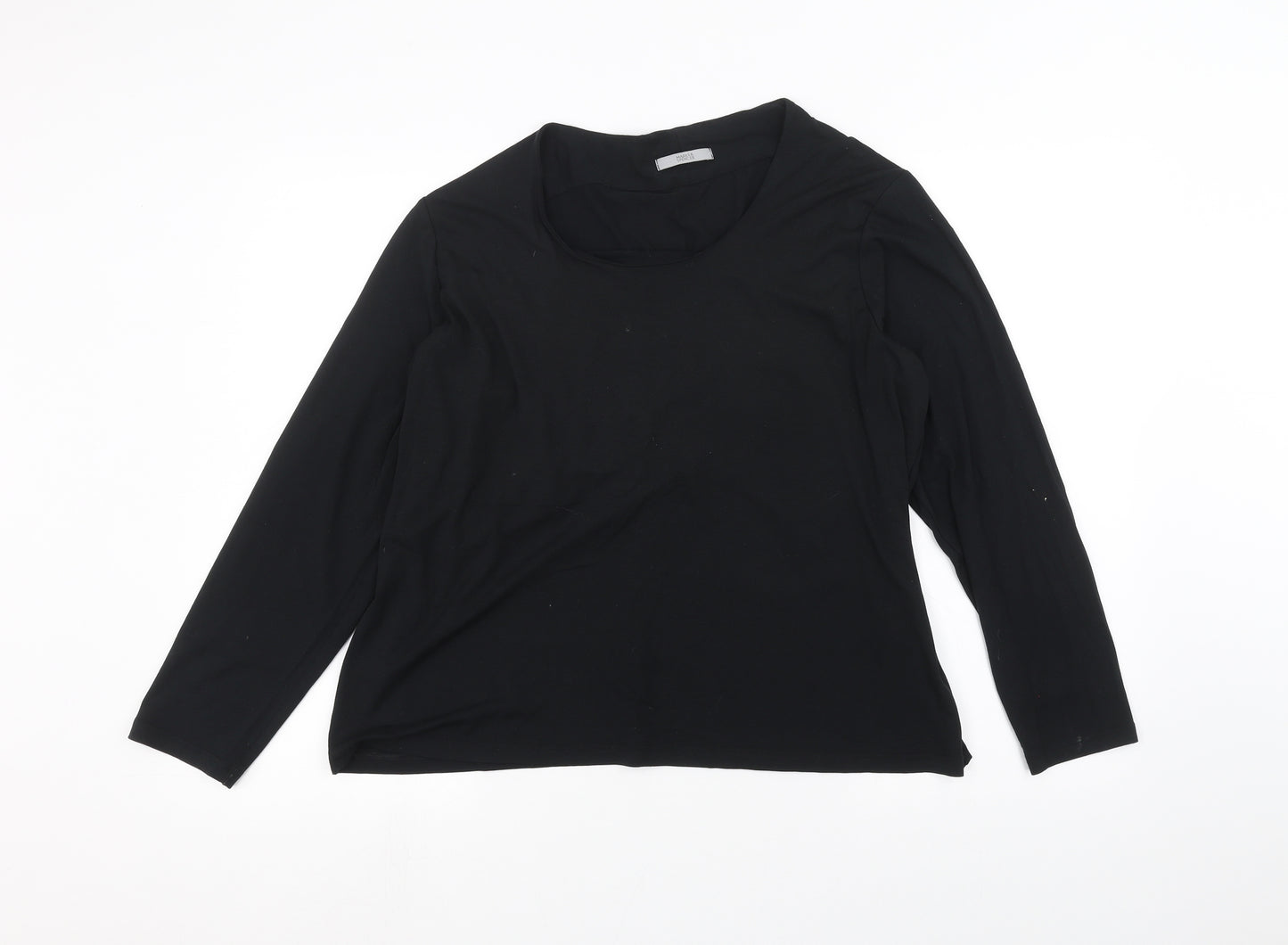 Marks and Spencer Womens Black   Basic T-Shirt Size 20