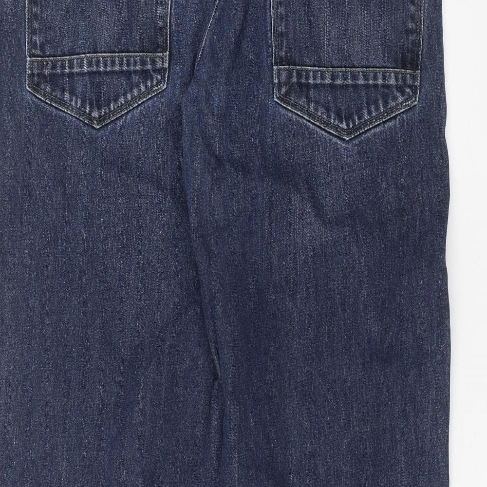 Preworn Mens Blue  Denim Straight Jeans Size 36 in L32 in