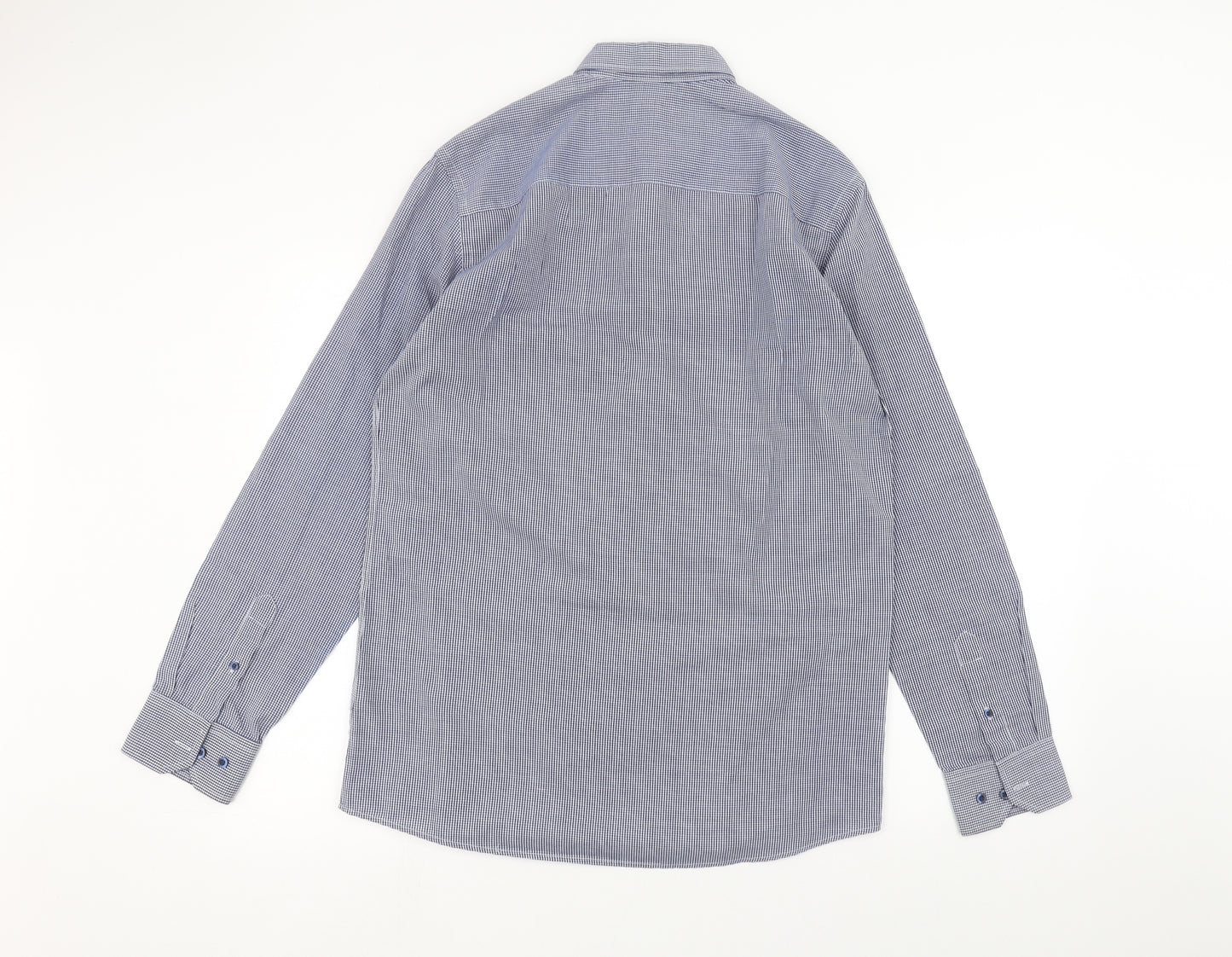 F&F Mens Blue    Dress Shirt Size 15.5