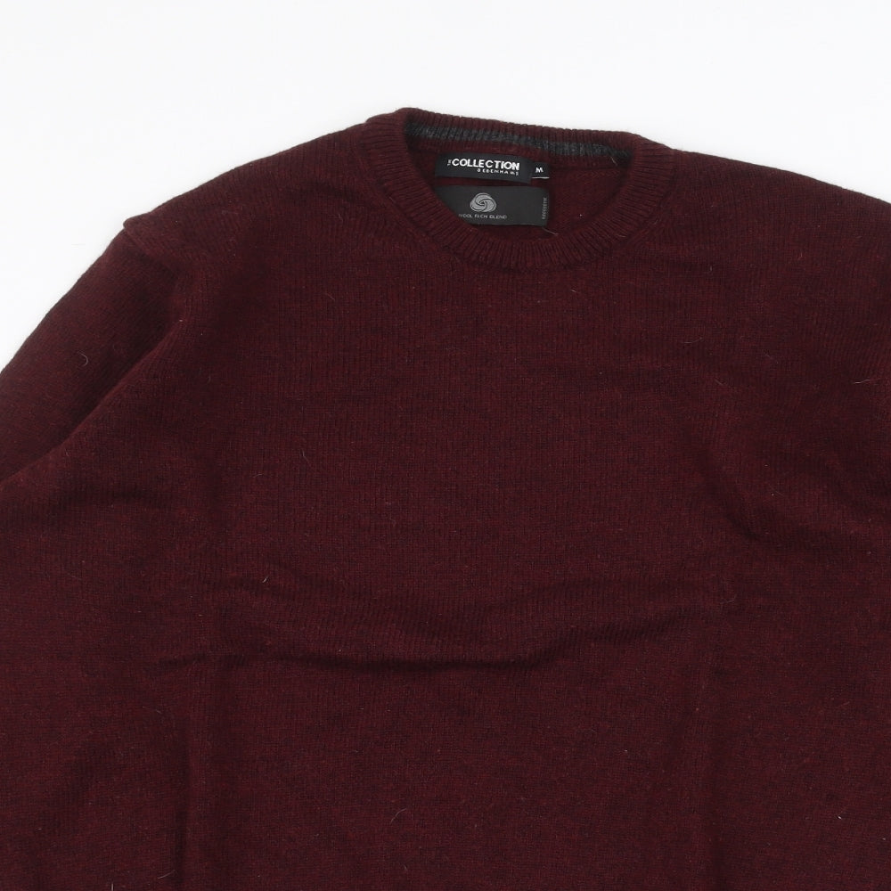 Debinhams Mens Red   Pullover Jumper Size M