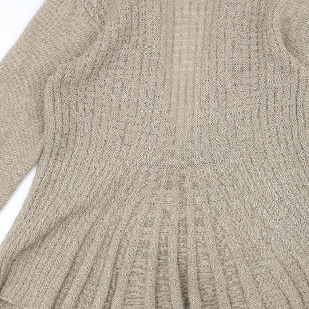 mary Womens Beige   Jacket Coatigan Size 10