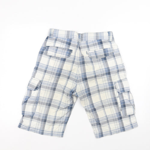 Preworn Mens White   Cargo Shorts Size 30 in
