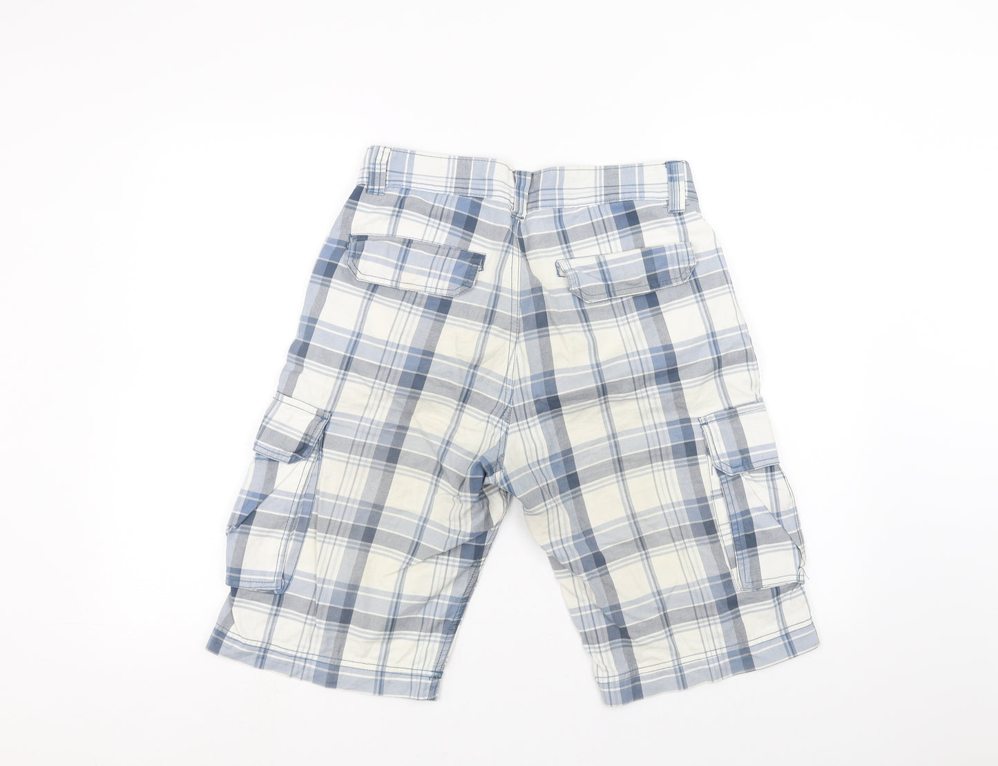 Preworn Mens White   Cargo Shorts Size 30 in