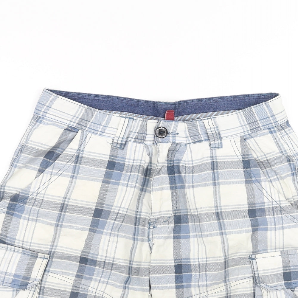 Preworn Mens White   Cargo Shorts Size 30 in
