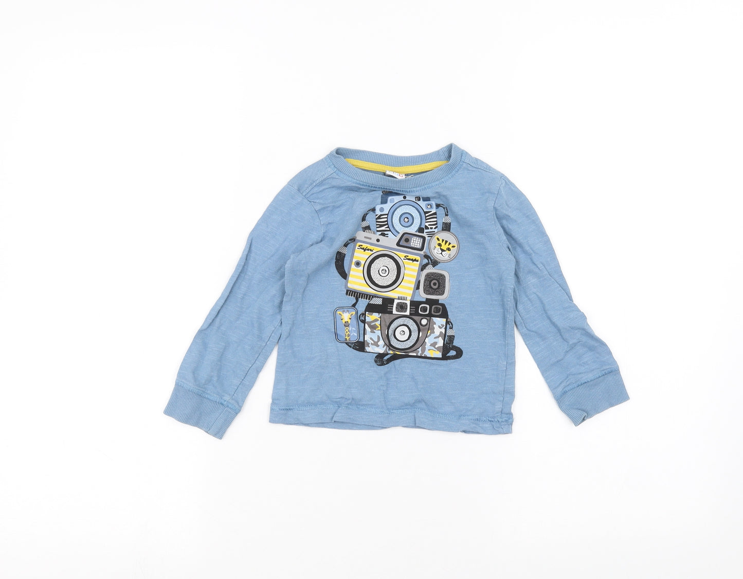 Mini Club Baby Blue   Basic T-Shirt Size 12-18 Months