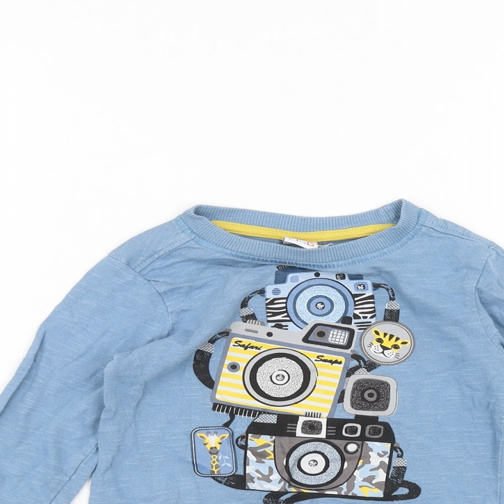 Mini Club Baby Blue   Basic T-Shirt Size 12-18 Months