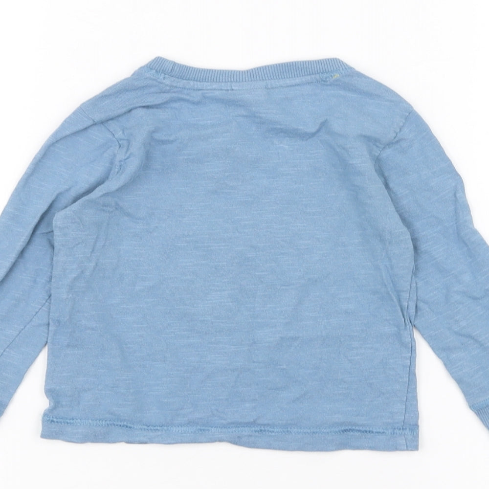 Mini Club Baby Blue   Basic T-Shirt Size 12-18 Months