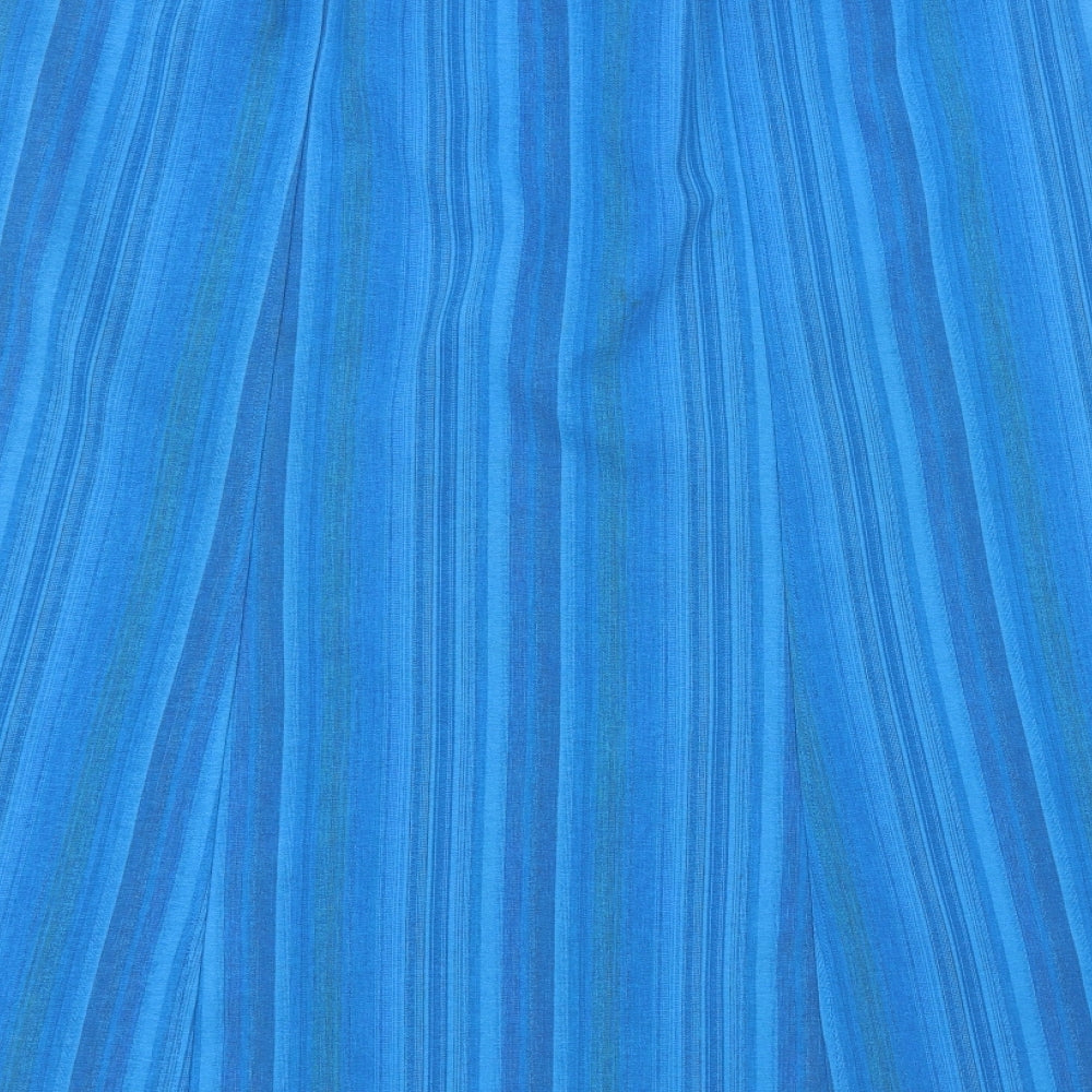 EWM Womens Blue   A-Line Skirt Size 18