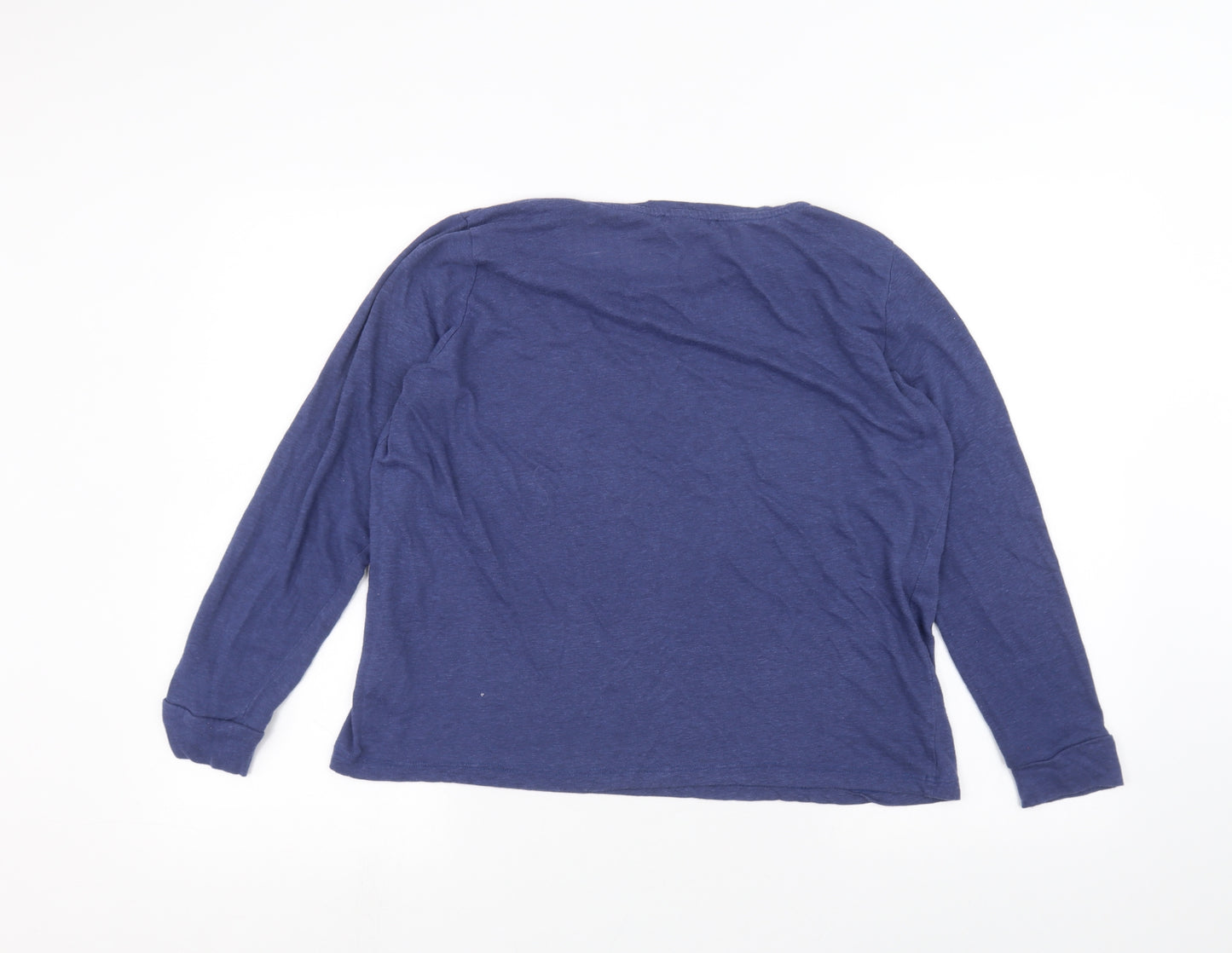 Marks and Spencer Womens Blue   Basic T-Shirt Size 16