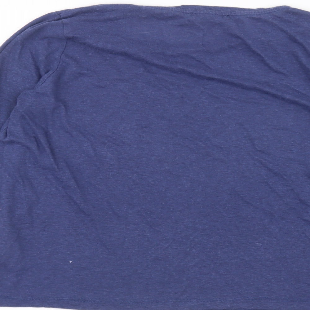 Marks and Spencer Womens Blue   Basic T-Shirt Size 16
