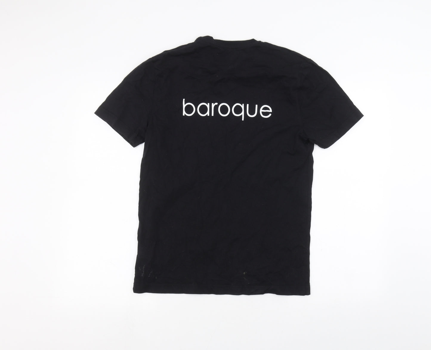 Penguin Mens Black    T-Shirt Size S