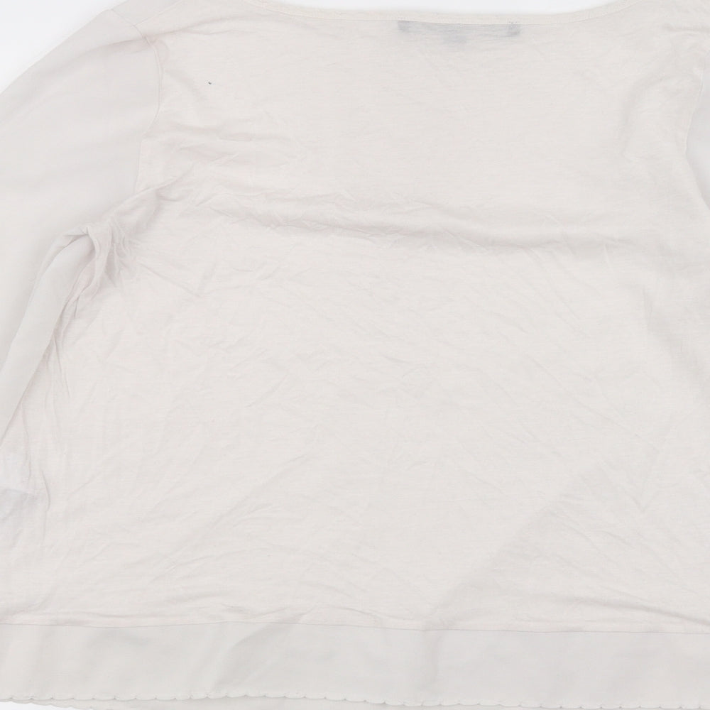 French Connection Womens White   Basic Blouse Size S