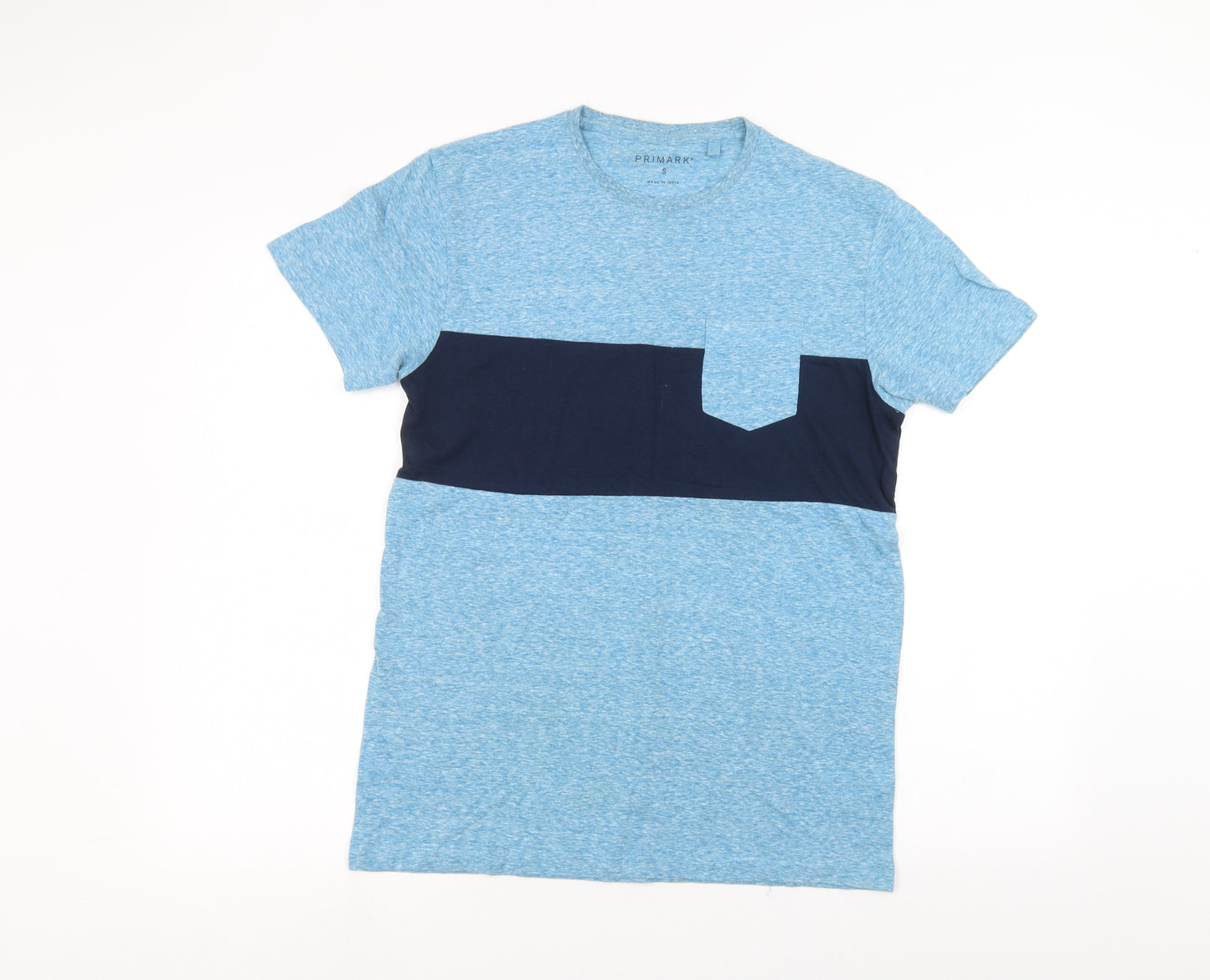Primark Mens Blue    T-Shirt Size S