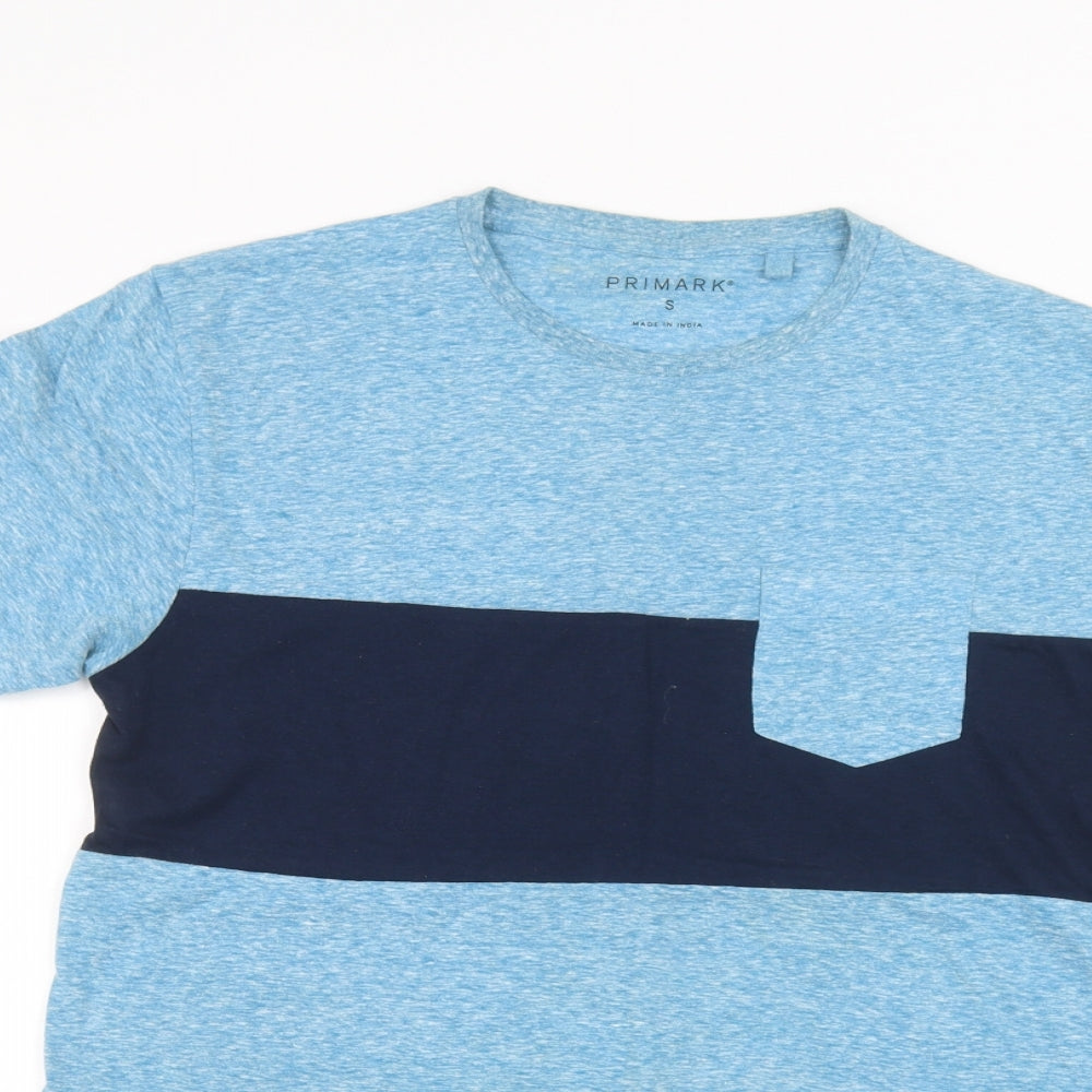 Primark Mens Blue    T-Shirt Size S