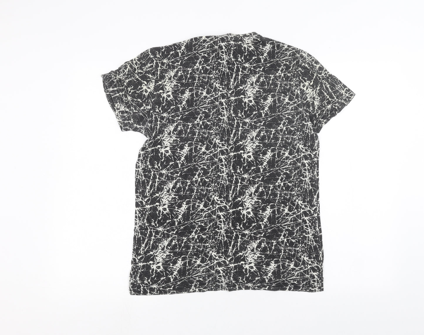 Cedar Wood State Mens Black    T-Shirt Size XS