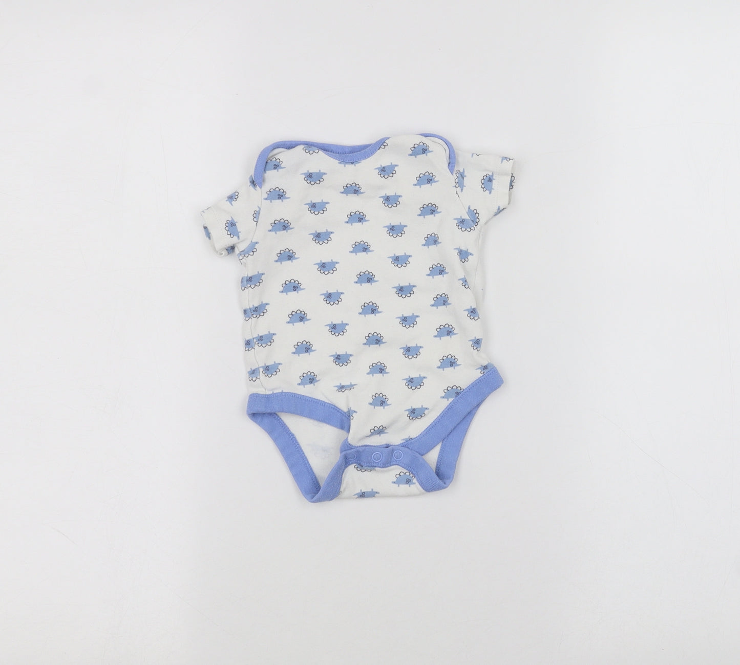 F&F Baby White   Babygrow One-Piece Size 3-6 Months