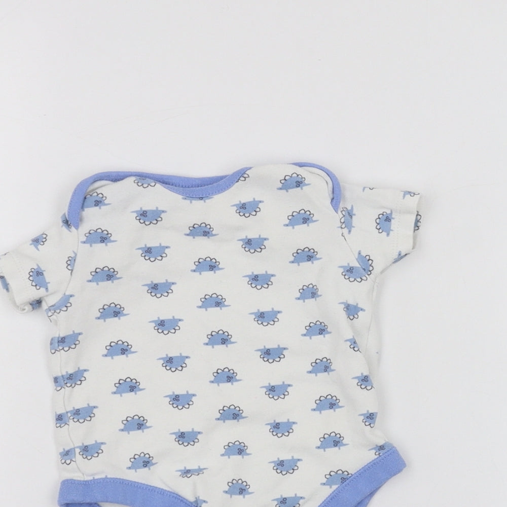 F&F Baby White   Babygrow One-Piece Size 3-6 Months