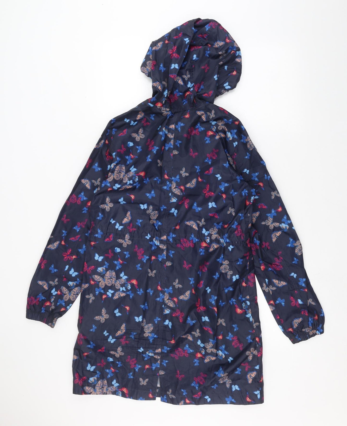 George Womens Blue   Rain Coat Coat Size 8