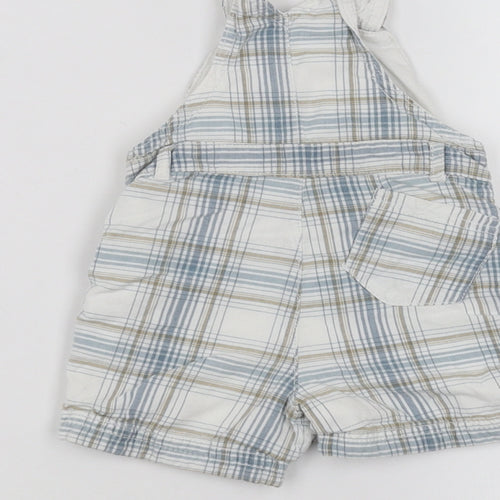 NEXT Baby White   Dungaree One-Piece Size 3-6 Months
