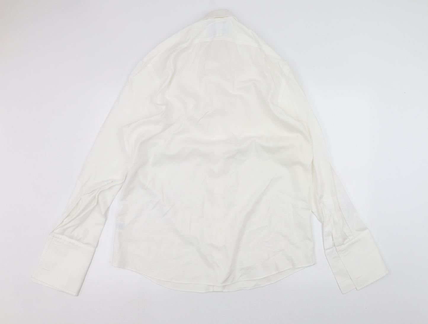 Charles Tyrwhitt Mens White    Dress Shirt Size 16.5