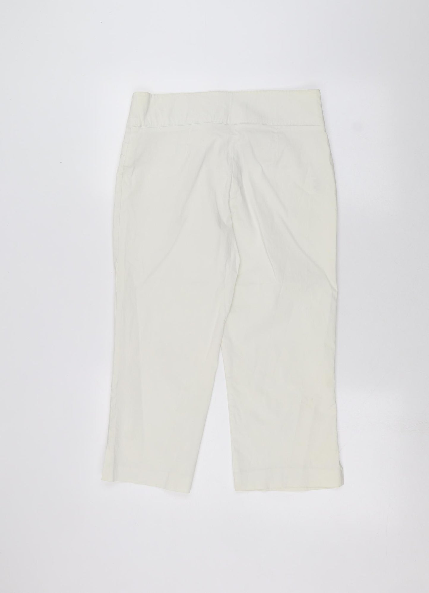 Papaya Womens White   Bermuda Shorts Size 12