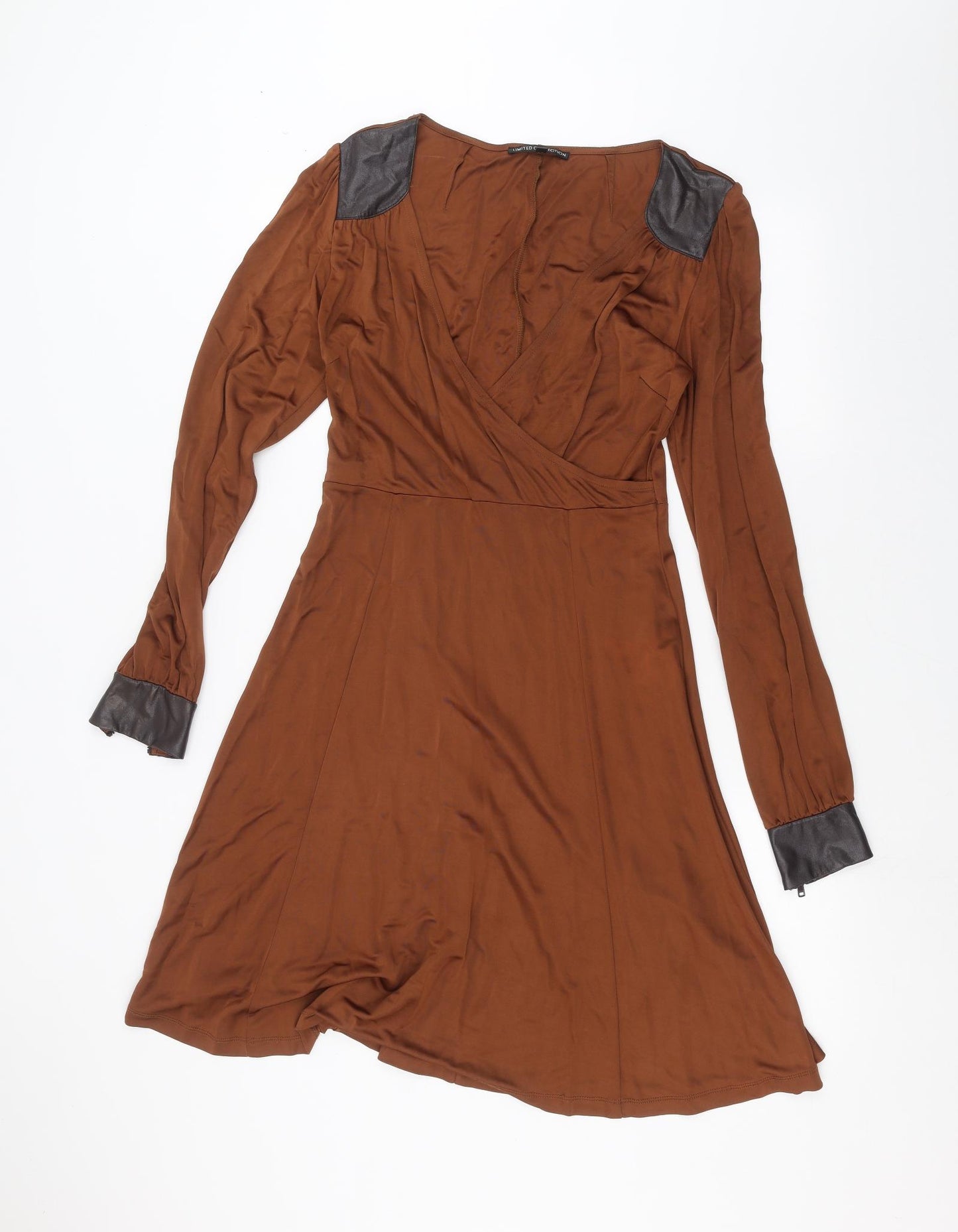 Marks and Spencer Womens Brown   A-Line  Size 10