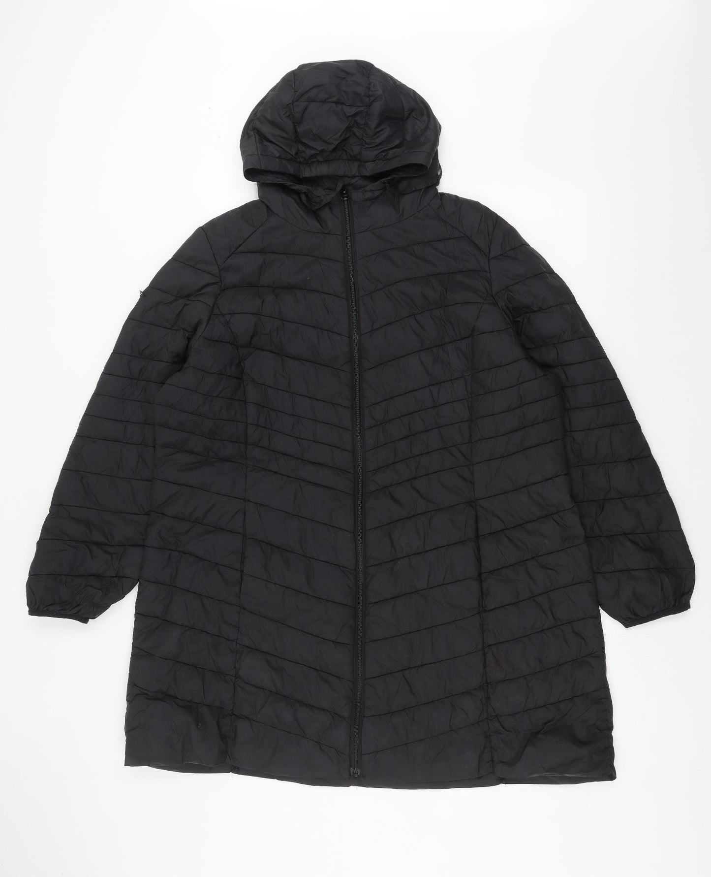 George Womens Black   Puffer Jacket Coat Size 20