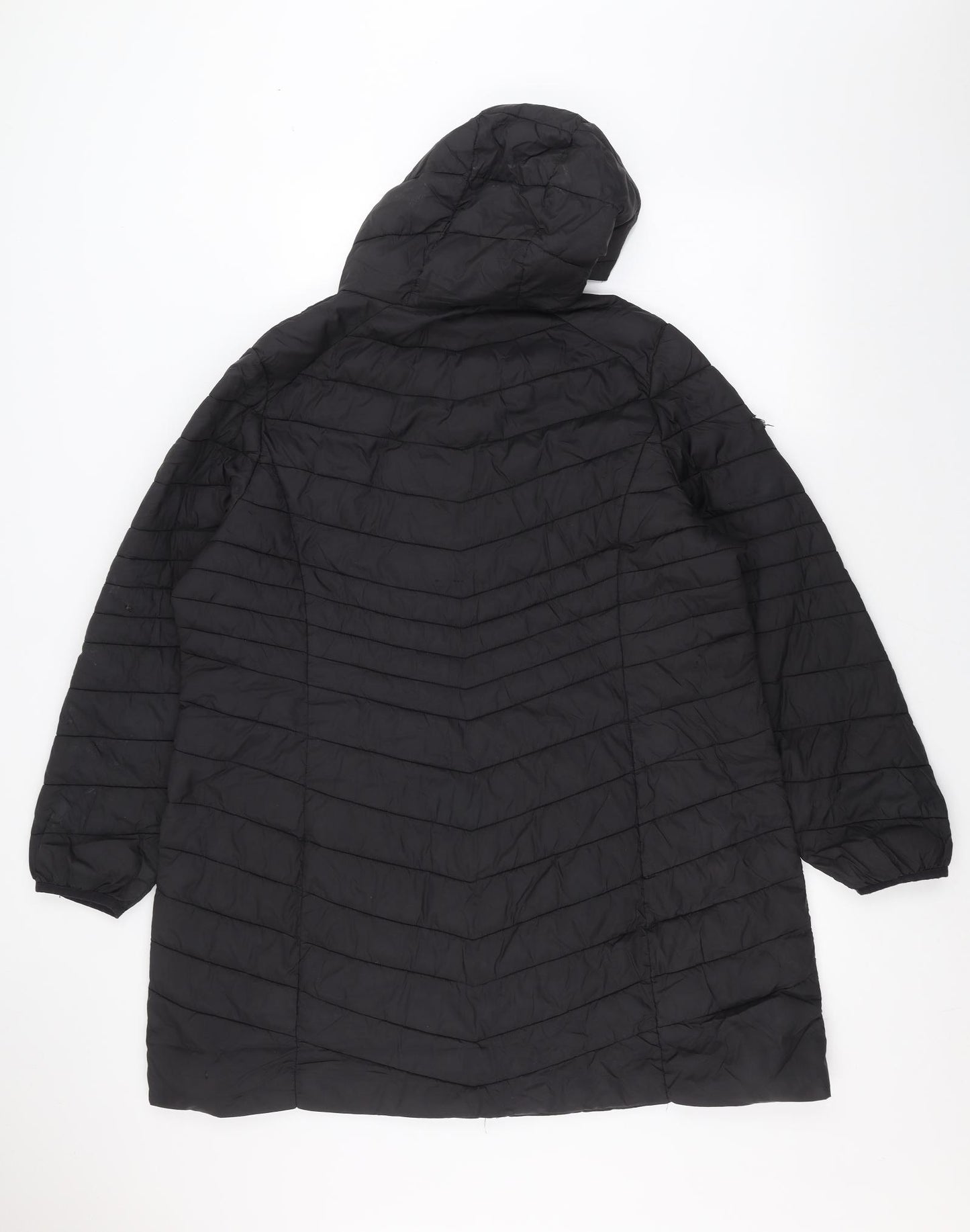 George Womens Black   Puffer Jacket Coat Size 20