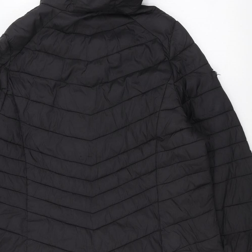 George Womens Black   Puffer Jacket Coat Size 20