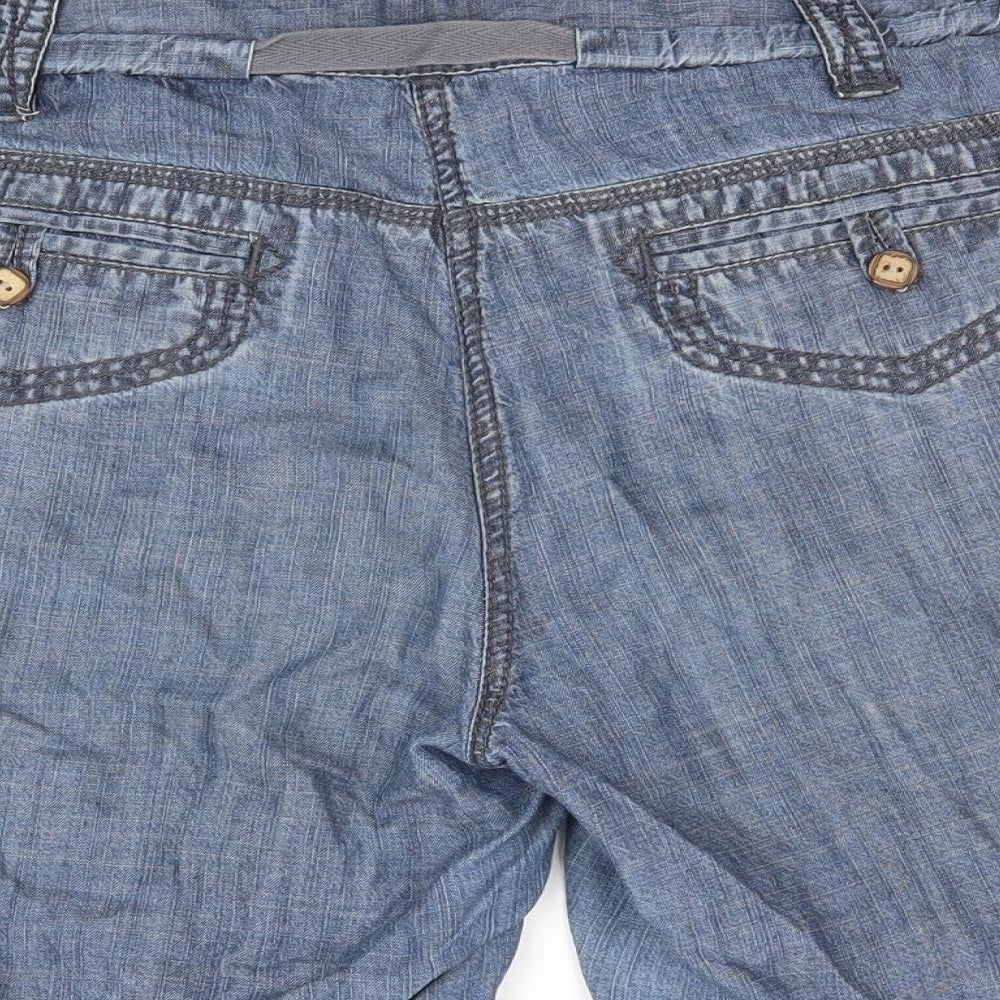 NEXT Womens Blue  Denim  Shorts Size 16