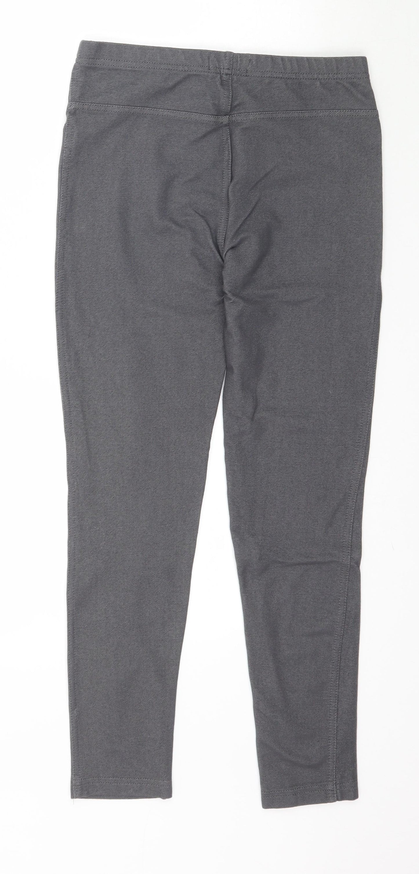 Primark Girls Grey   Jegging Trousers Size 11-12 Years