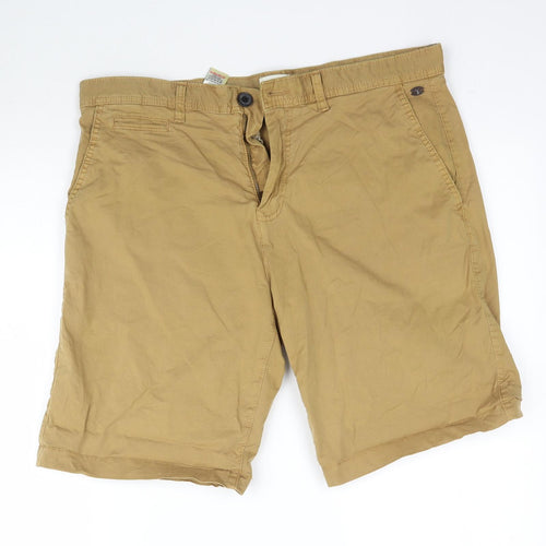 NEXT Mens Beige   Bermuda Shorts Size 36