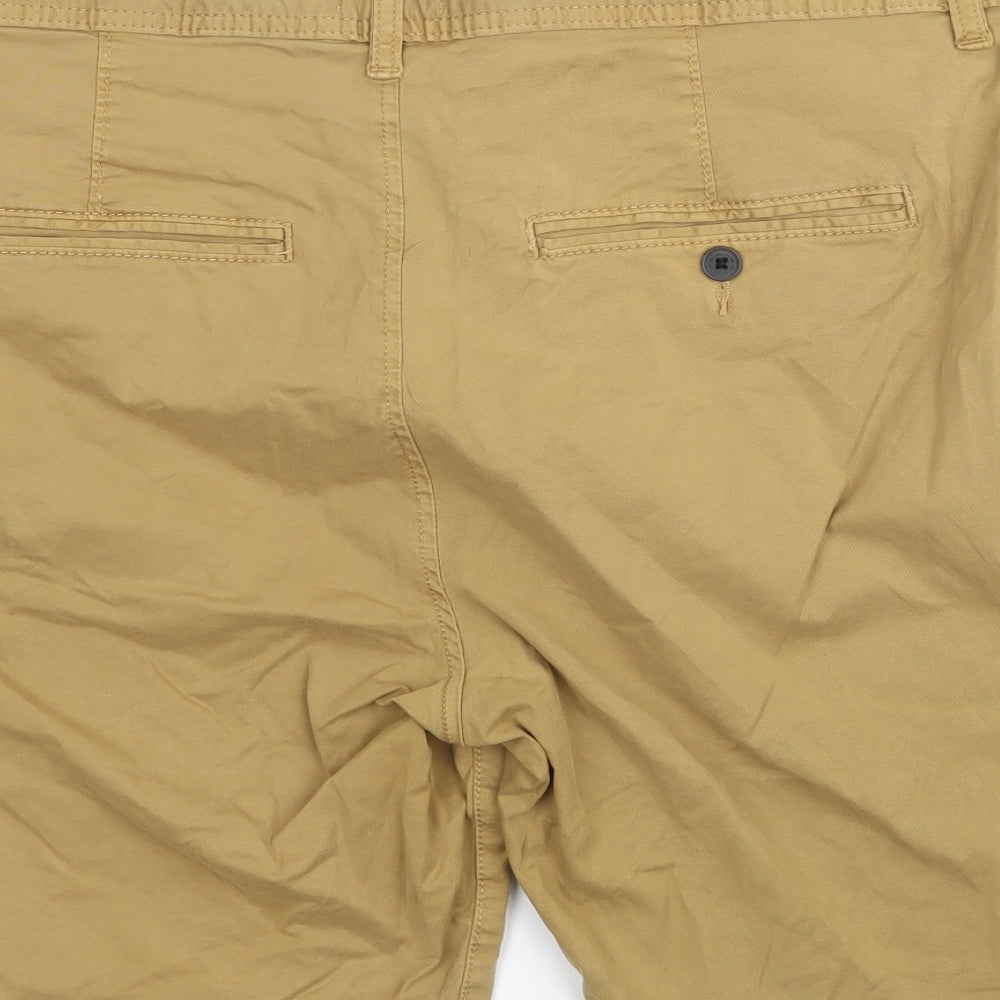 NEXT Mens Beige   Bermuda Shorts Size 36