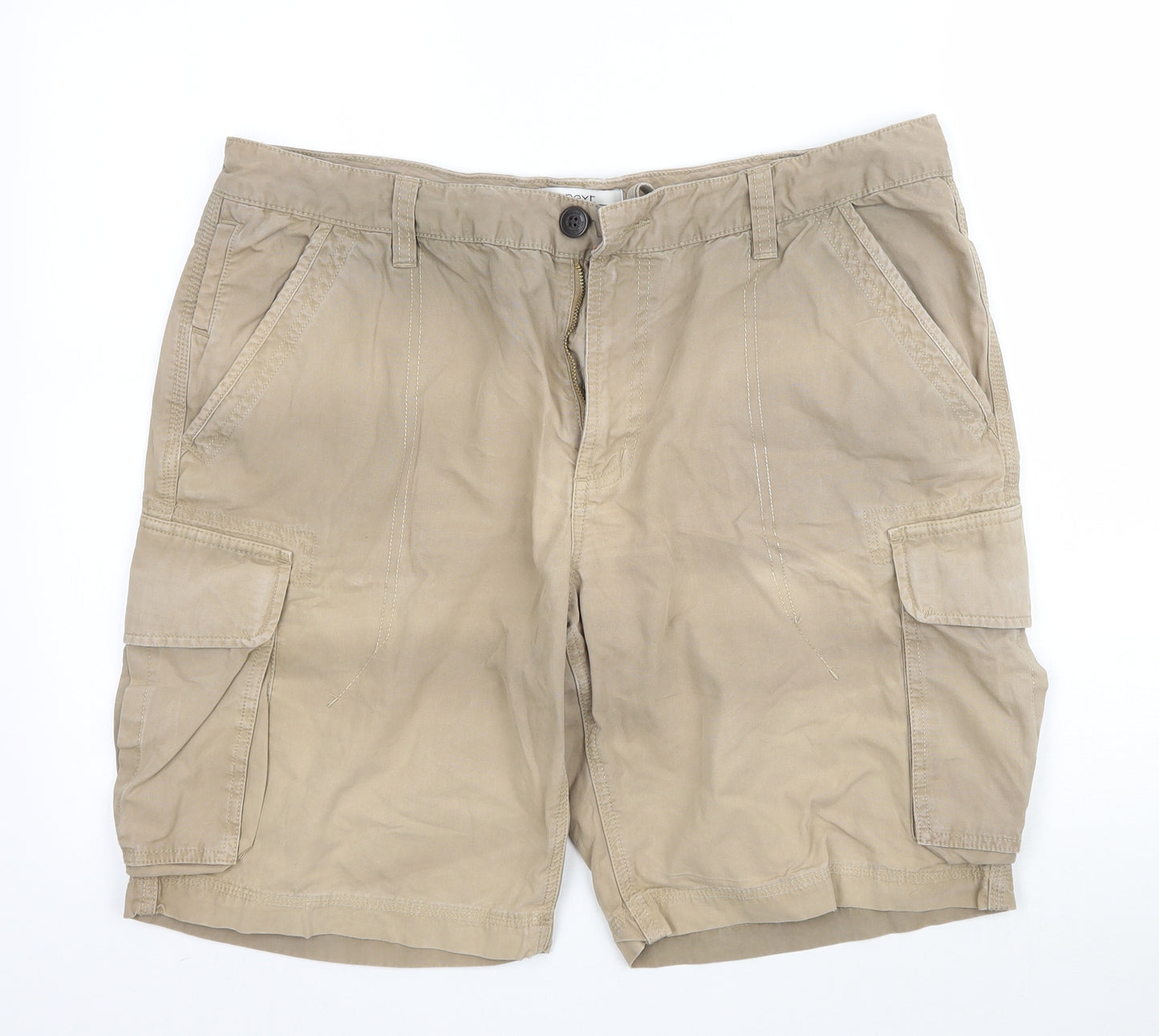 NEXT Mens Beige   Bermuda Shorts Size 36