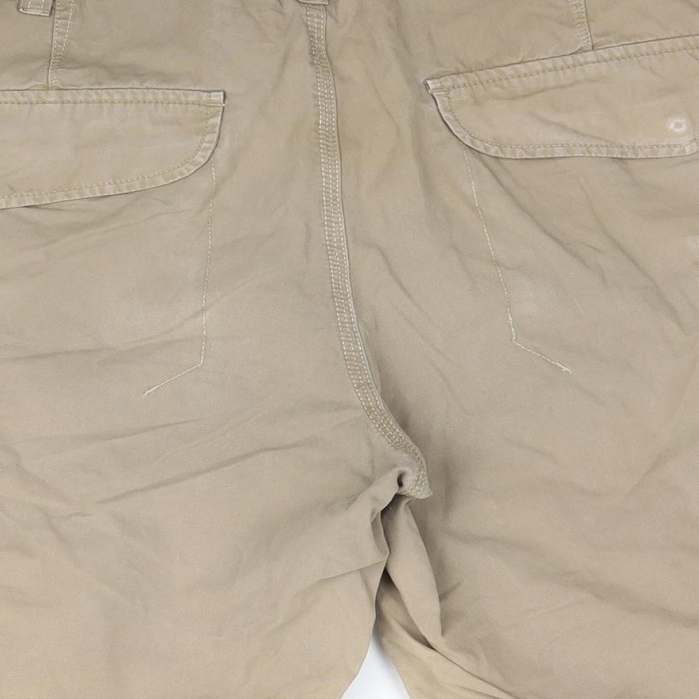 NEXT Mens Beige   Bermuda Shorts Size 36