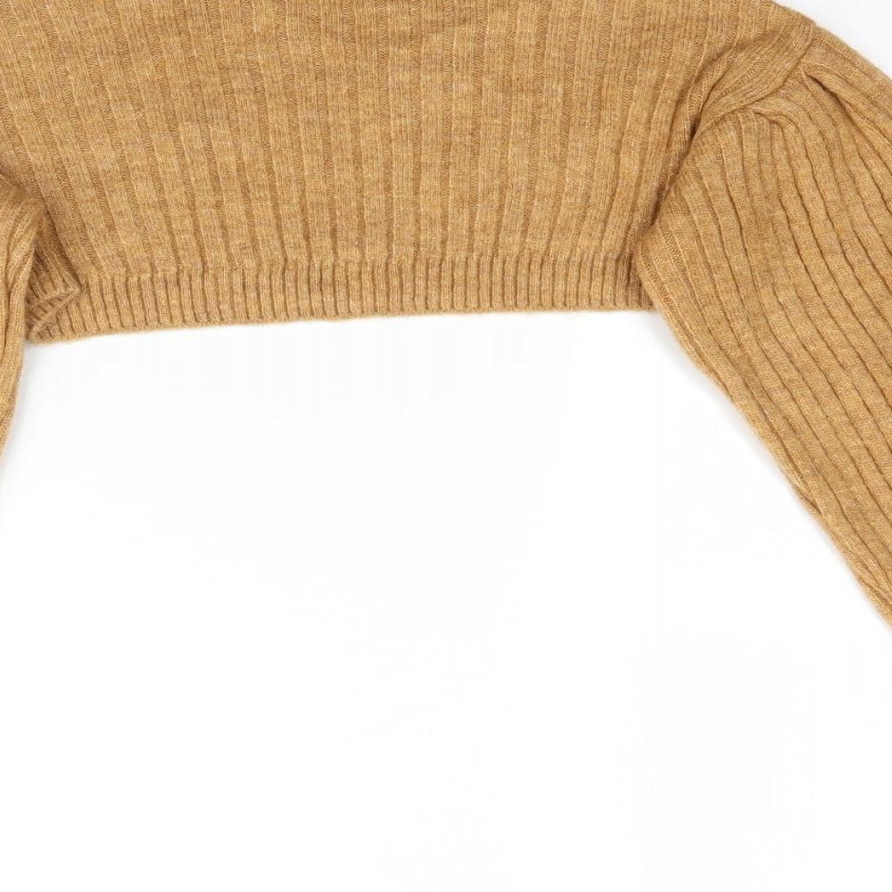 George Womens Brown  Knit Pullover Jumper Size M  - Cropped