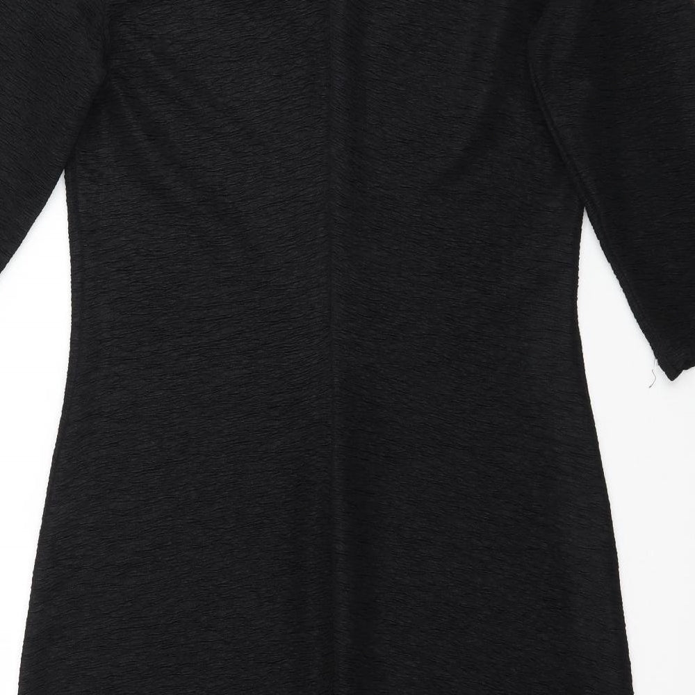Sense Womens Black   Bodycon  Size 12  - Textured