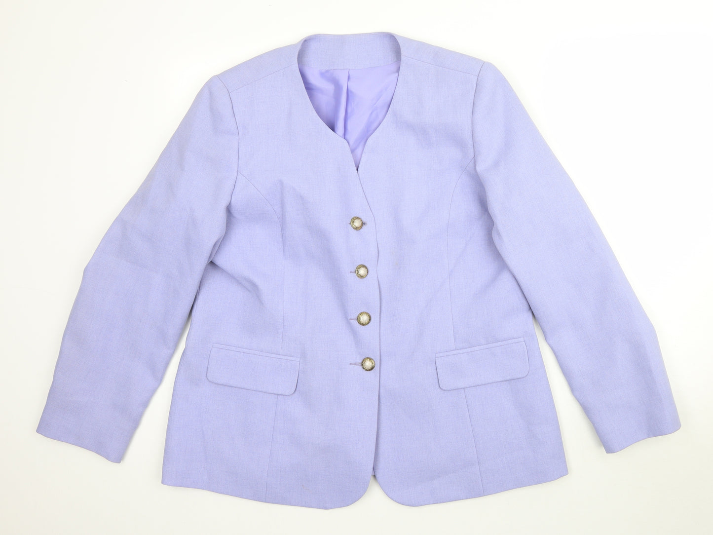 Debenhams Womens Purple   Jacket Suit Jacket Size 18