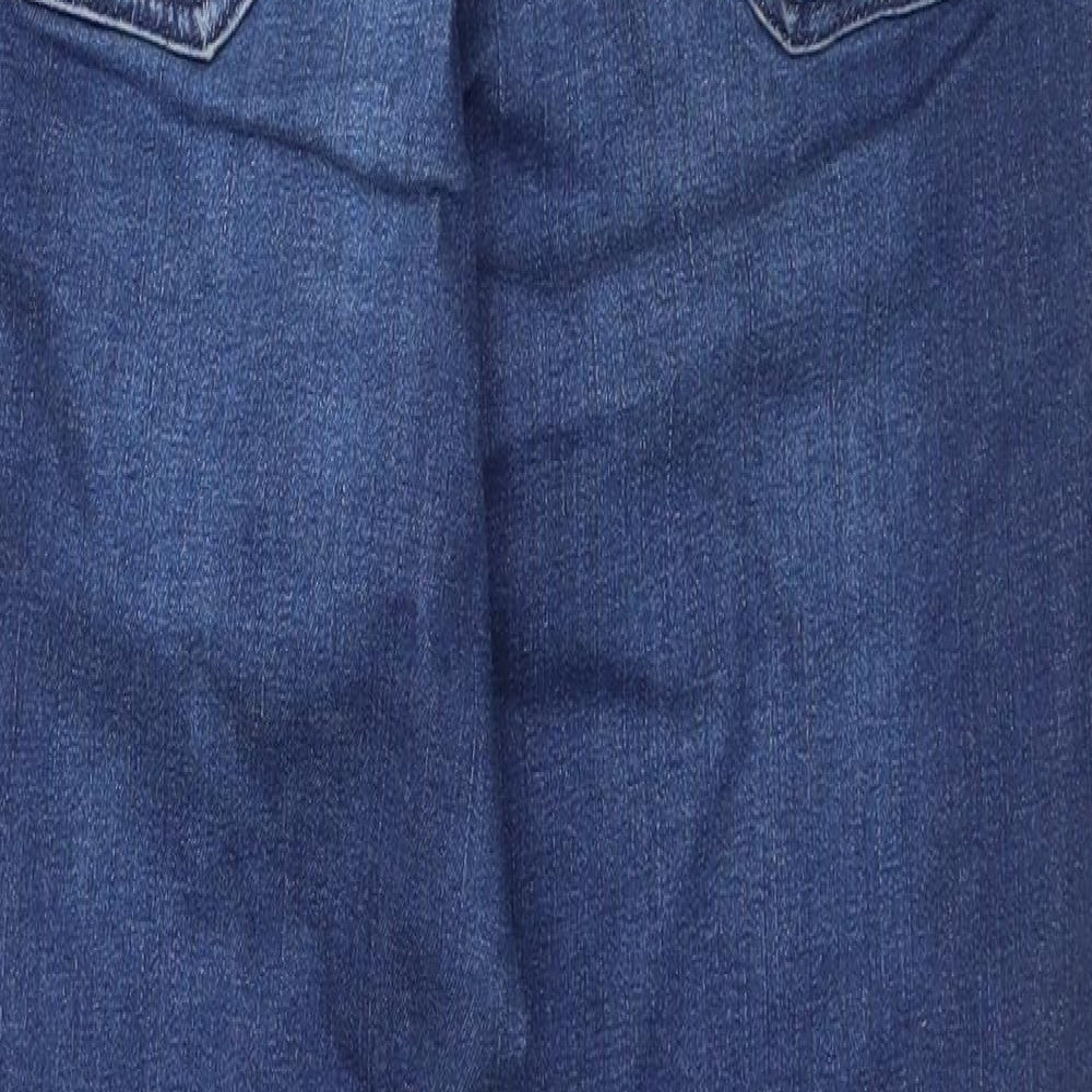 NEXT Womens Blue  Denim Skinny Jeans Size 12 L29 in