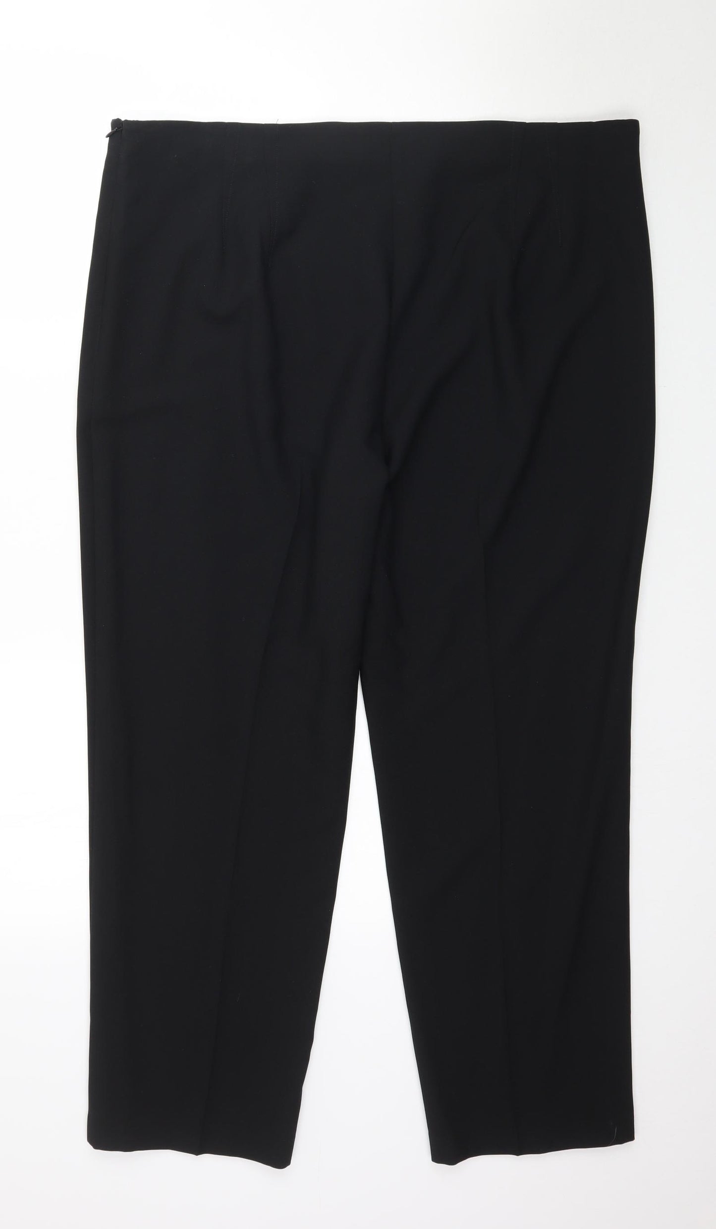 Marks and Spencer Womens Black   Trousers  Size 20 L29 in - Work Office